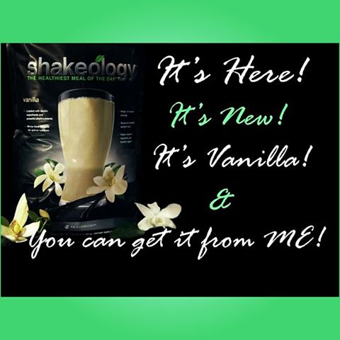 Vanilla Shakeology is now available! 
